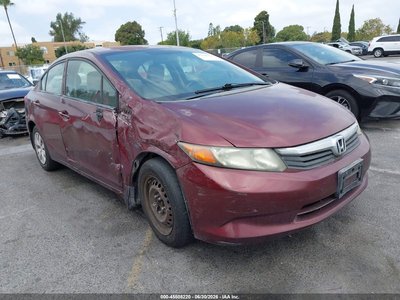 2HGFB2F52CH****** 2012 Honda Civic