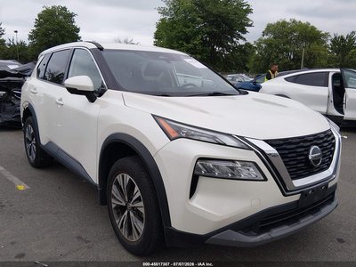 JN8AT3BB4MW****** Salvage and Wrecked 2021 Nissan Rogue in Englishtown