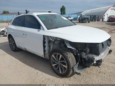 WA1EAAFY5N2****** Salvage and Wrecked 2022 Audi Q5 in Missoula