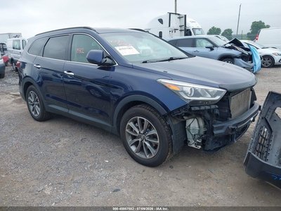 KM8SMDHF8HU****** 2017 Hyundai Santa Fe