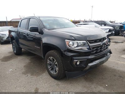 1GCGTDENXM1****** 2021 Chevrolet Colorado