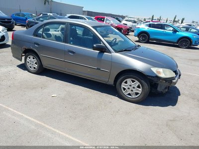 2HGES16335H****** Salvage and Wrecked 2005 Honda Civic in San Diego