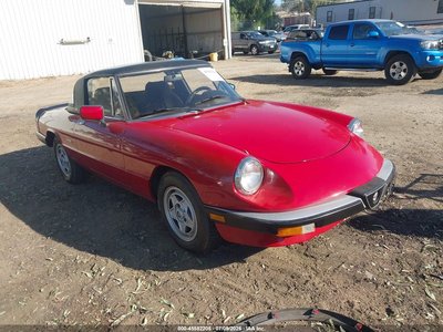 ZARBA5410G1****** 1986 Alfa Romeo Spider