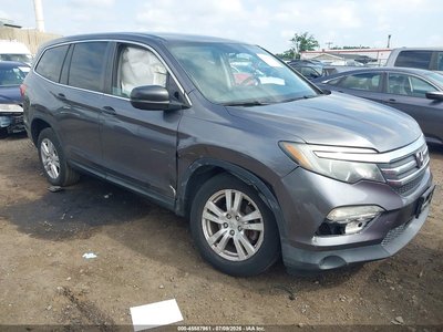 5FNYF6H12GB****** 2016 Honda Pilot