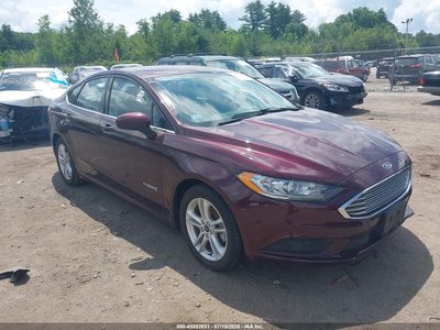 3FA6P0LU0JR****** 2018 Ford Fusion Hybrid
