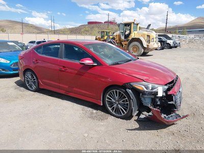 KMHD04LB3JU****** 2018 Hyundai Elantra