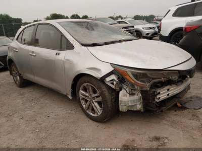 JTNK4RBE3K3****** Salvage and Wrecked 2019 Toyota Corolla in Syracuse