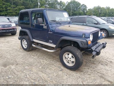 1J4FA49S13P****** 2003 Jeep Wrangler