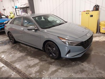 KMHLM4AJ4NU****** 2022 Hyundai Elantra Hybrid