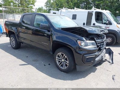 1GCGTBEN5M1****** 2021 Chevrolet Colorado