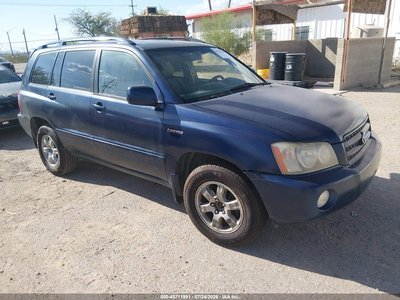 JTEGF21A110****** 2001 Toyota Highlander