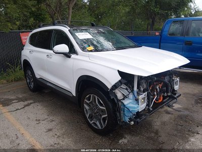 KM8S5DA10NU****** 2022 Hyundai Santa Fe Hybrid