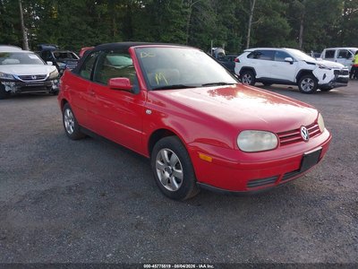 3VWDC21V21M****** 2001 Volkswagen Cabrio