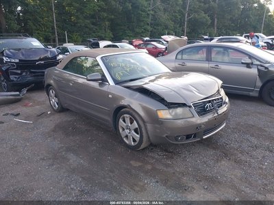 WAUDT48H95K****** 2005 Audi A4