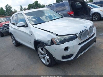 5UXWZ7C32H0****** 2017 BMW X3
