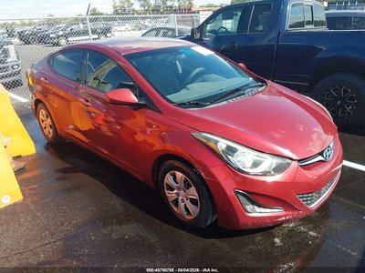 5NPDH4AE5GH****** 2016 Hyundai Elantra
