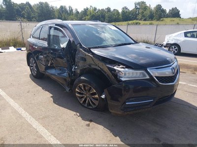 5FRYD3H41GB****** 2016 Acura MDX