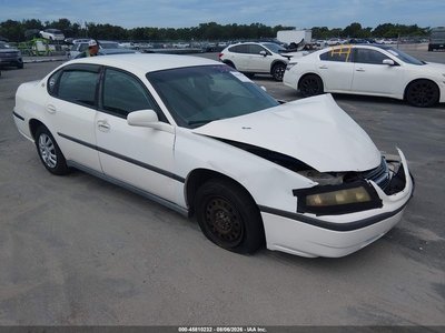 2G1WF55K339****** 2003 Chevrolet Impala