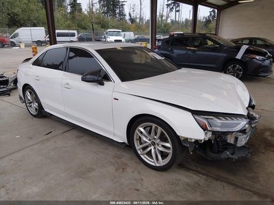 WAUEAAF41NN****** 2022 Audi A4