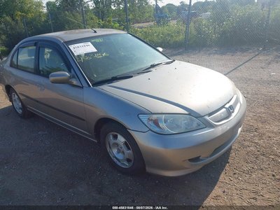 JHMES956X5S****** 2005 Honda Civic Hybrid