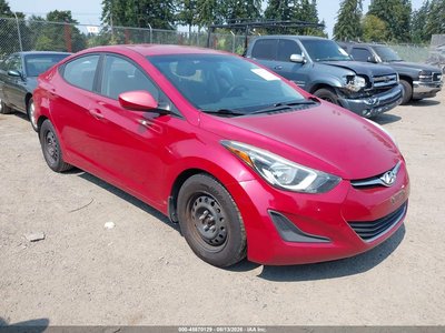 KMHDH4AE0GU****** 2016 Hyundai Elantra