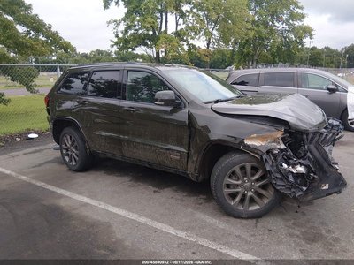 1C4RJFBG0HC****** 2017 Jeep Grand Cherokee