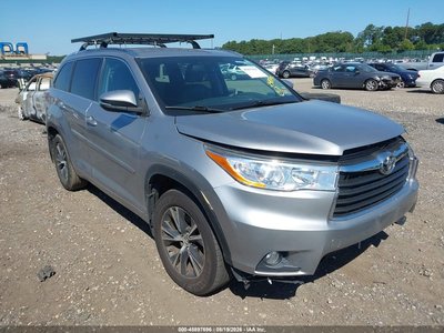 5TDJKRFH0GS****** 2016 Toyota Highlander