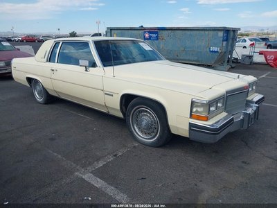 1G6AD4783D9****** 1983 Cadillac Deville