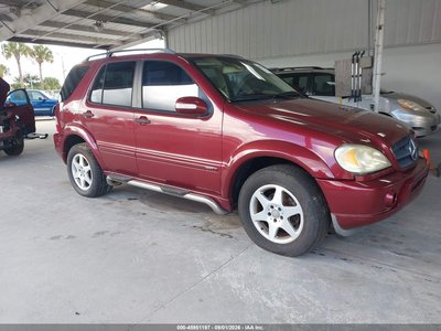 4JGAB54E13A****** 2003 Mercedes-Benz Ml 320