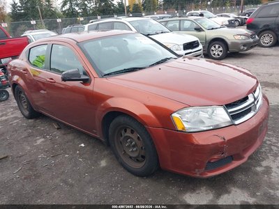 1C3CDZAB8CN****** 2012 Dodge Avenger