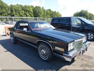 1G6AL578XEE****** 1984 Cadillac Eldorado