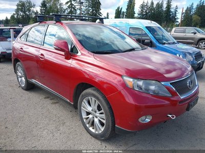 JTJZB1BA5A2****** 2010 Lexus RX Hybrid
