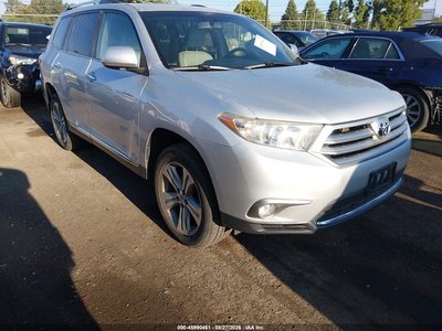 5TDDK3EH0DS****** 2013 Toyota Highlander