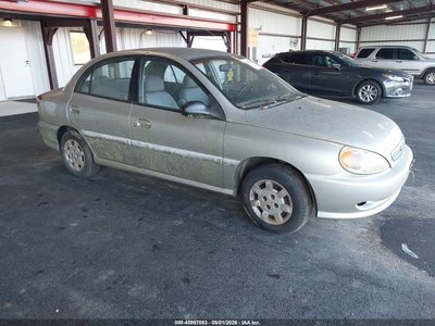 KNADC123516****** 2001 Kia Rio