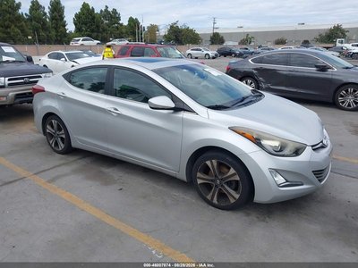 KMHDH4AH3EU****** 2014 Hyundai Elantra