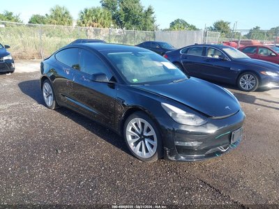 5YJ3E1EBXNF****** 2022 Tesla Model 3