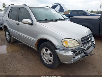4JGAB54EX2A****** 2002 Mercedes-Benz Ml 320