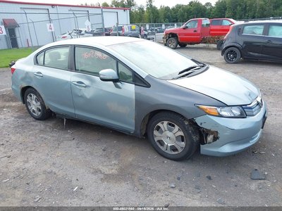 JHMFB4F27CS****** 2012 Honda Civic Hybrid