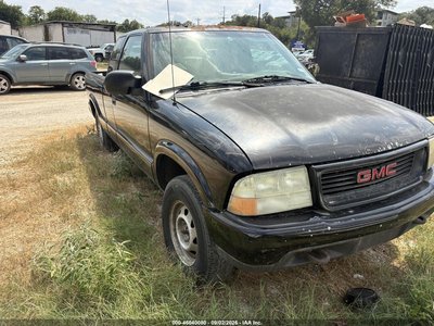 1GTDT19W01K****** 2001 GMC Sonoma