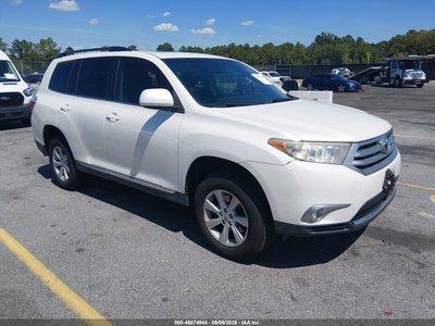 5TDZK3EH7DS****** 2013 Toyota Highlander