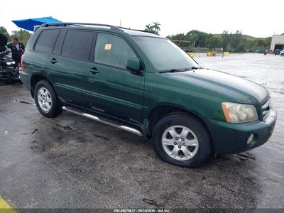 JTEGF21A010****** 2001 Toyota Highlander