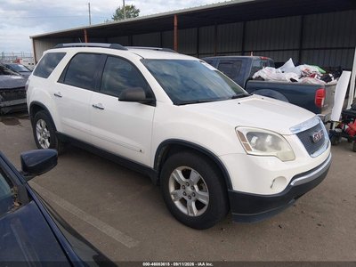 1GKLRLED0AJ****** 2010 GMC Acadia