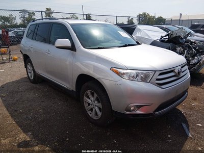 5TDZK3EH6DS****** 2013 Toyota Highlander