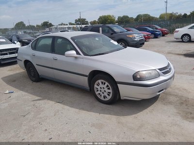 2G1WF52E639****** 2003 Chevrolet Impala