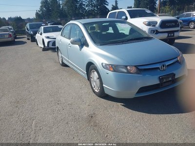 JHMFA36297S****** 2007 Honda Civic Hybrid