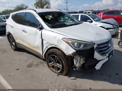 5XYZU3LB1HG****** 2017 Hyundai Santa Fe