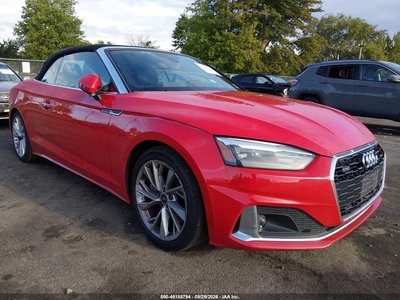 WAU2AGF54NN****** 2022 Audi A5 Cabriolet