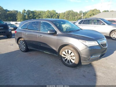 5FRYD3H46GB****** 2016 Acura MDX