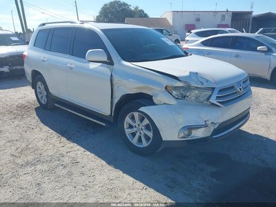 5TDZA3EH8DS****** 2013 Toyota Highlander