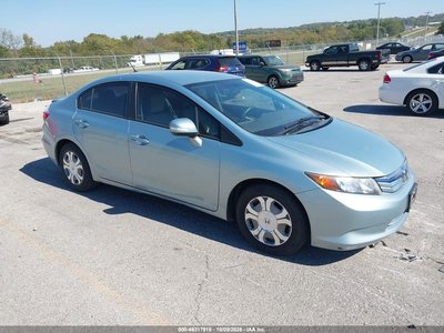 JHMFB4F24CS****** 2012 Honda Civic Hybrid